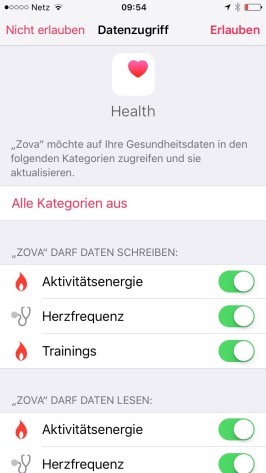 Zova - Health App